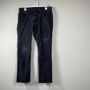 Banana Republic SLIM Denim Jeans Men's 33 x 30 Low Rise Gray Casual Pants